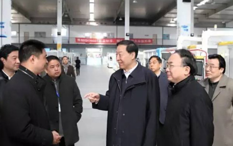 省委书记罗志军无锡新区调研，FUN88乐天使作为重点考察企业